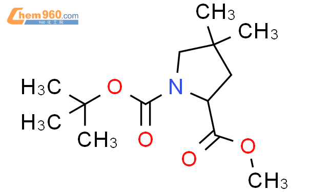(S)-1-叔丁氧羰基-4,4-二甲基吡咯烷-2-羧酸