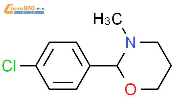 138609 41 3 2 4 chlorophenyl 3 methyl 1 3 oxazinaneCAS号 138609 41 3 2 4 chlorophenyl 3