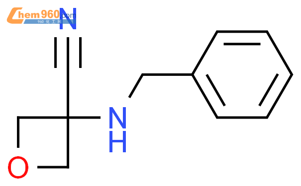 3-(Benzylamino)oxetane-3-carbonitrile结构式图片|138650-20-1结构式图片