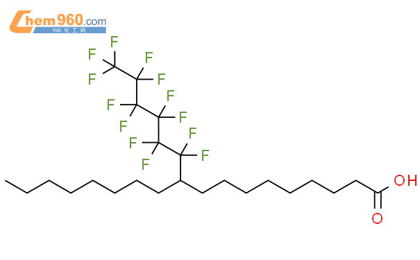 138697-20-8_Octadecanoic acid, 10-(tridecafluorohexyl)-CAS号:138697-20-8 ...