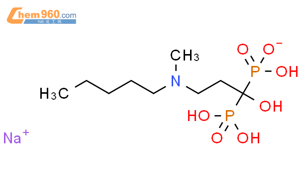 伊班膦酸钠无水物结构式图片|138844-81-2结构式图片