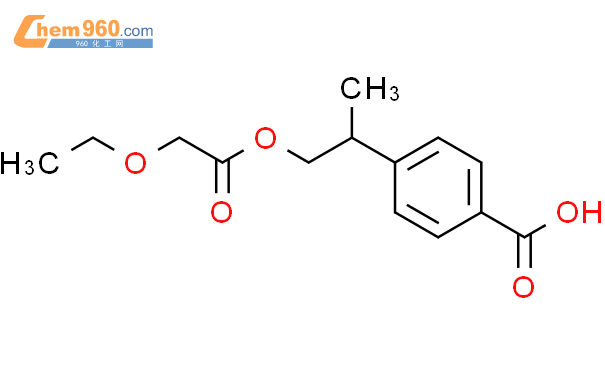 138967-29-0_Benzoic acid, 4-[2-[(ethoxyacetyl)oxy]-1-methylethyl ...