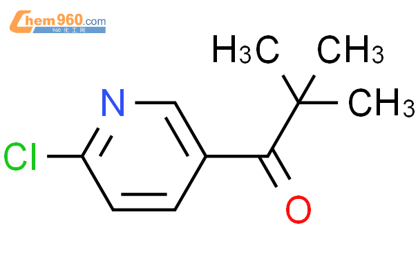 139042 66 3 1 Propanone 1 6 Chloro 3 Pyridinyl 2 2 Dimethyl Cas号