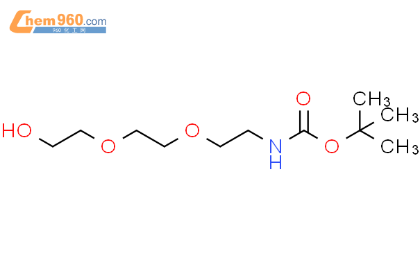 2-[2-(2-T-BOC-氨基乙氧基)乙氧基]乙醇结构式图片|139115-92-7结构式图片