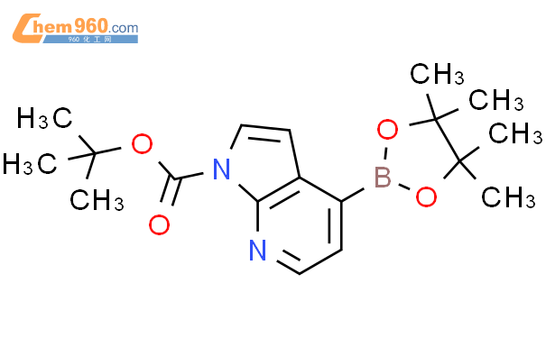 tert-Butyl 4-(4,4,5,5-tetramethyl-1,3,2-dioxaborolan-2-yl)-1H-pyrrolo[2,3-b]pyridine-1-carboxylate