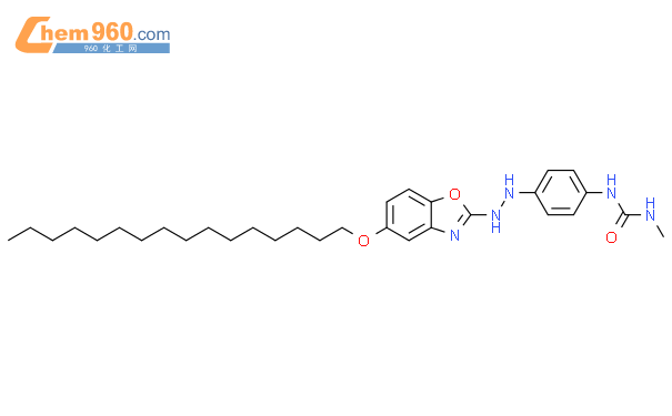 Urea N Hexadecyloxy Benzoxazolyl Hydrazino Phenyl N Methyl Cas