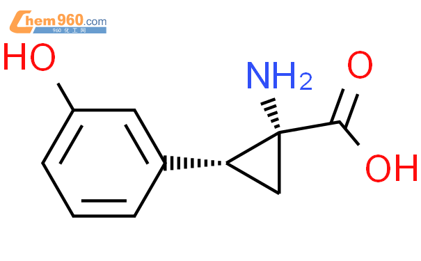 (1r-反式)-(9ci)-1-氨基-2-(3-羟基苯基)-环丙烷羧酸