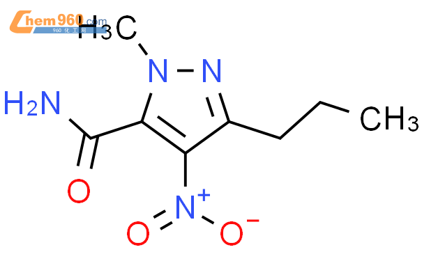 1-甲基-4-硝基-3-丙基-(1H)-吡唑-5-甲酰胺