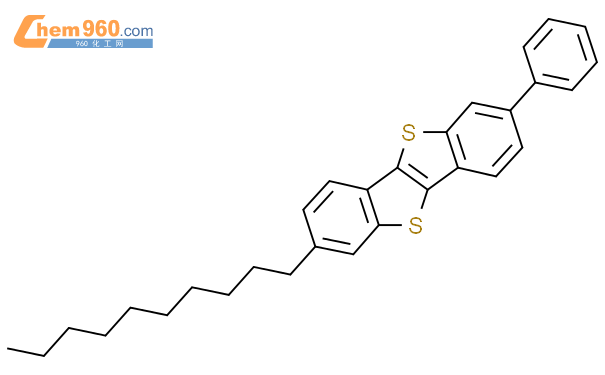 2-癸基-7-苯基[1]苯并噻吩并[3,2-b][1]苯并噻吩结构式图片|1398395-83-9结构式图片