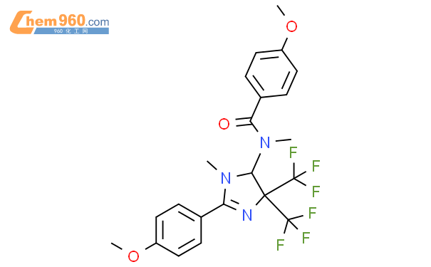 139982 14 2 Benzamide N [4 5 Dihydro 2 4 Methoxyphenyl 1 Methyl 4 4 Bis Trifluoromethyl 1h