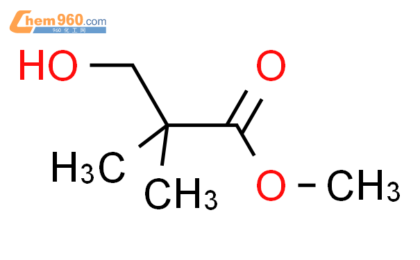 2,2-二甲基-3-羟基丙酸甲酯结构式图片|14002-80-3结构式图片