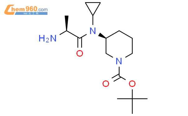 (S)-3-[((S)-2-氨基-丙酰基)-环丙基-氨基]-哌啶-1-羧酸叔丁酯