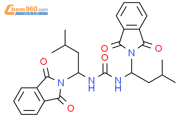 Urea N N Bis Dihydro Dioxo H Isoindol Yl Methylbutyl Cas