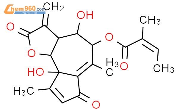 1405-19-2_(3aR,4R,5R,9aR,9bS)-4,9a-dihydroxy-6,9-dimethyl-3-methylidene ...