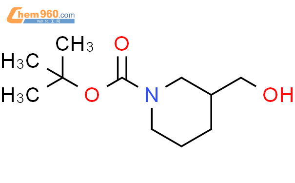 (S)-1-Boc-3-羟甲基哌啶结构式图片|140695-84-7结构式图片