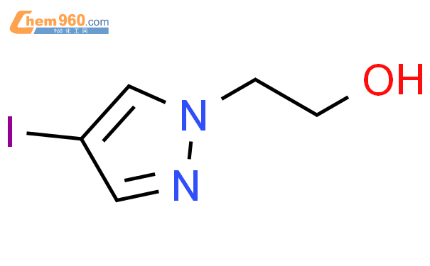 2-(4-碘-1H-吡唑-1-基)乙醇结构式图片|1408334-75-7结构式图片