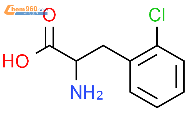 2-氯苯丙氨酸结构式