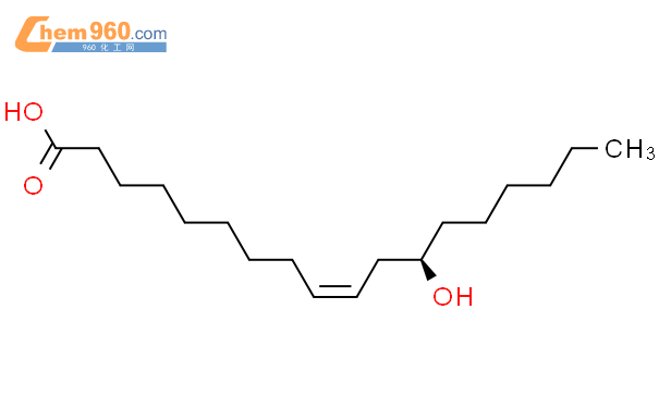蓖麻油酸结构式图片|141-22-0结构式图片