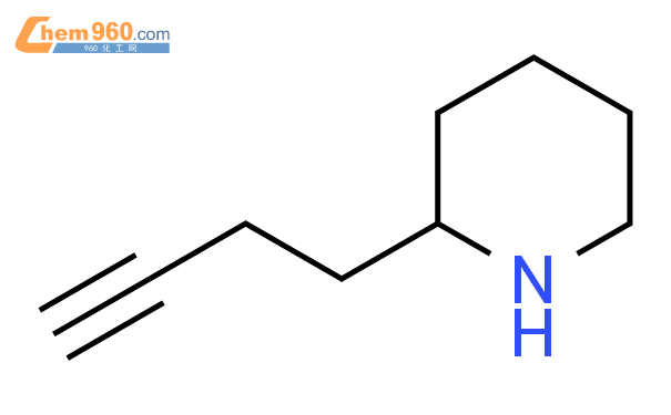 1410220 69 7 2 But 3 Yn 1 Yl Piperidinecas号 1410220 69 7 2 But 3 Yn 1 Yl Piperidine中英文名 分子式 结构