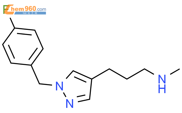 H Pyrazole Propanamine Fluorophenyl Methyl N Methyl Cas H