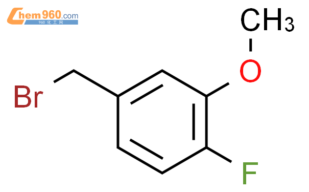 4-氟-3-甲氧基苄溴结构式图片|141080-73-1结构式图片
