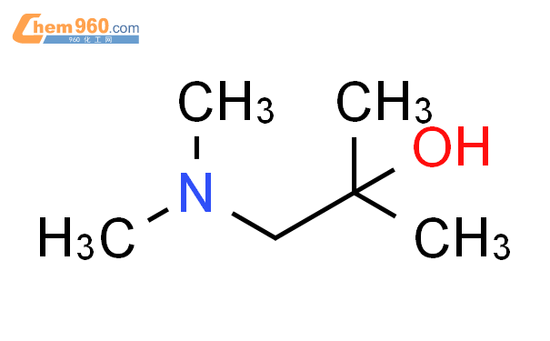 1-二甲氨基-2-甲基-2-丙醇结构式图片|14123-48-9结构式图片