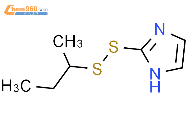 2-(仲丁基二硫基)-1H-咪唑结构式图片|141400-58-0结构式图片