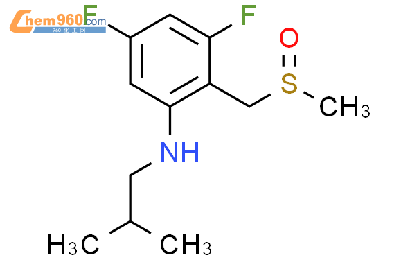 Benzenamine Difluoro N Methylpropyl Methylsulfinyl Methyl Cas