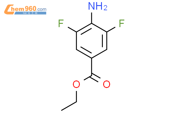 4-氨基-3,5-二氟苯甲酸乙酯结构式图片|1415920-00-1结构式图片