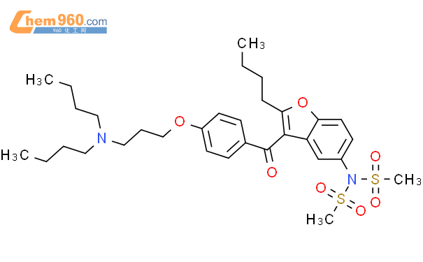 决奈达隆盐酸杂质B HCl「CAS号：141626-57-5」 – 960化工网