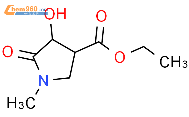 ethyl 4-hydroxy-1-methyl-5-oxopyrrolidine-3-carboxylate