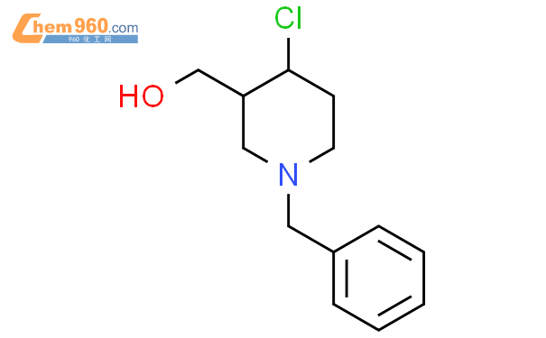 (1-苄基-4-氯哌啶-3-基)甲醇结构式图片
