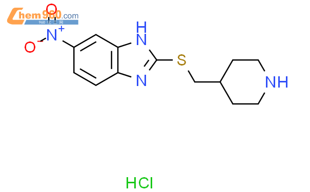 5 硝基 2 哌啶 4 甲基 硫代 1h 苯并[d]咪唑盐酸盐「cas号：1420839 61 7」 960化工网