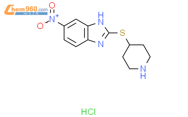 5 硝基 2 哌啶 4 基硫代 1h 苯并[d]咪唑盐酸盐「cas号：1420895 97 1」 960化工网