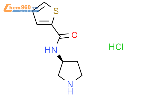 1421028 30 9 S N 吡咯烷 3 基 噻吩 2 羧酰胺盐酸盐cas号 1421028 30 9 S N 吡咯烷 3 基 噻吩 2 羧酰胺盐酸盐中英文名 分子式 结构式