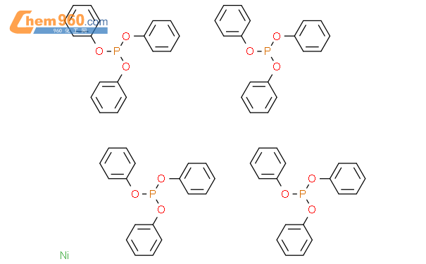 四(三磷酸三苯酯)镍(0)结构式图片