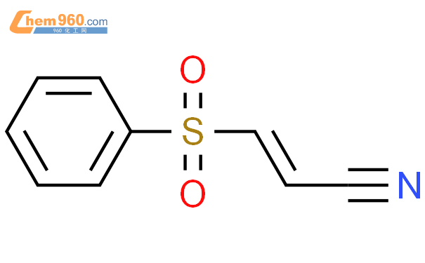 3-(苯磺酰基)丙烯腈结构式图片|1424-51-7结构式图片