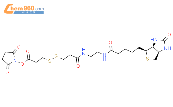 3-[3-[2-(生物素酰氨基)乙基]氨基-3-氧代丙基]二硫基]丙酸琥珀酰亚胺酯