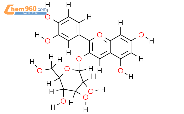矢车菊素-3-O-半乳糖苷