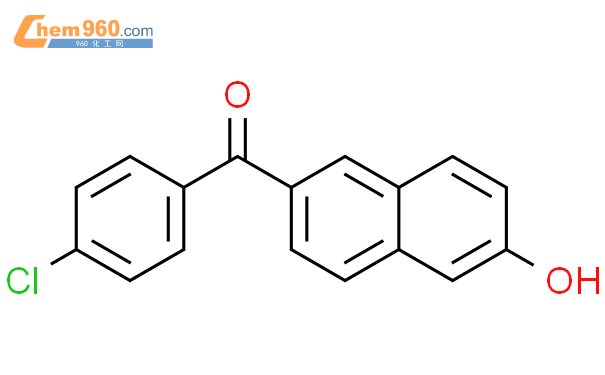 (4-chlorophenyl)-(6-hydroxynaphthalen-2-yl)methanone