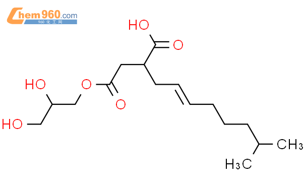 4-(2,3-二羟基丙基)2-异壬烯基琥珀酸酯 钾盐 溶液