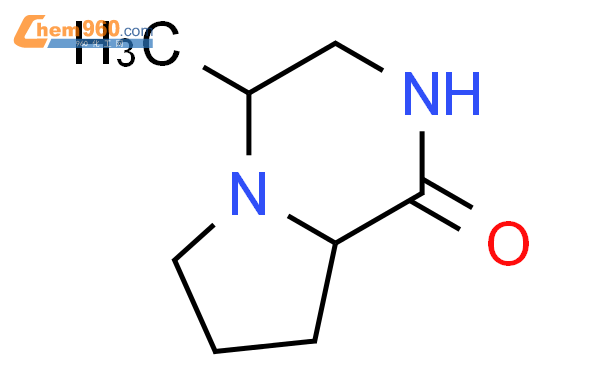 (4S-顺式)-(9CI)-六氢-4-甲基吡咯并[1,2-a]吡嗪-1(2H)-酮