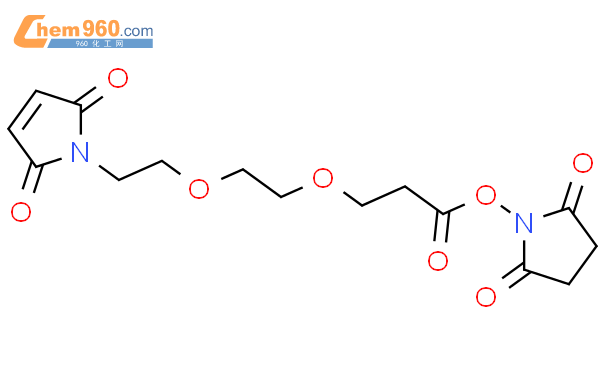 2,5-二氧代吡咯烷-1-基 3-(2-(2-(2,5-二氧代-2H-吡咯-1(5h)-基)乙氧基)乙氧基)丙酸酯