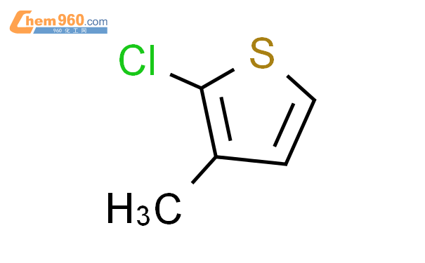 2-氯-3-甲基噻吩结构式