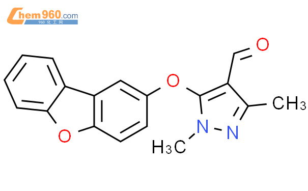 H Pyrazole Carboxaldehyde Dibenzofuranyloxy