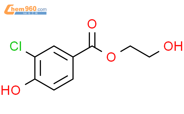 2-hydroxyethyl 3-chloro-4-hydroxybenzoate