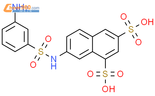 7-[(3-氨基苯基)磺酰基氨基]萘-1,3-二磺酸