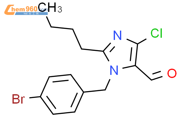 1-(4-溴苄基)-2-丁基-4-氯-1H-咪唑-5-甲醛