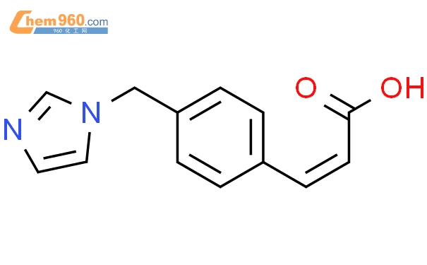 3-[4-(imidazol-1-ylmethyl)phenyl]prop-2-enoic acid