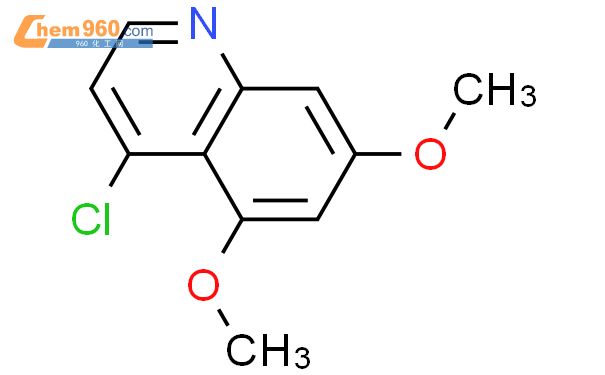 143946 49 04 氯 57 二甲氧基喹啉化学式、结构式、分子式、mol 960化工网